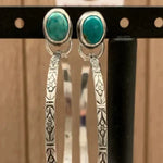 Vintage Onyx Boho Earrings