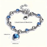 BRACELET OCÉAN CŒUR ÉCLAT