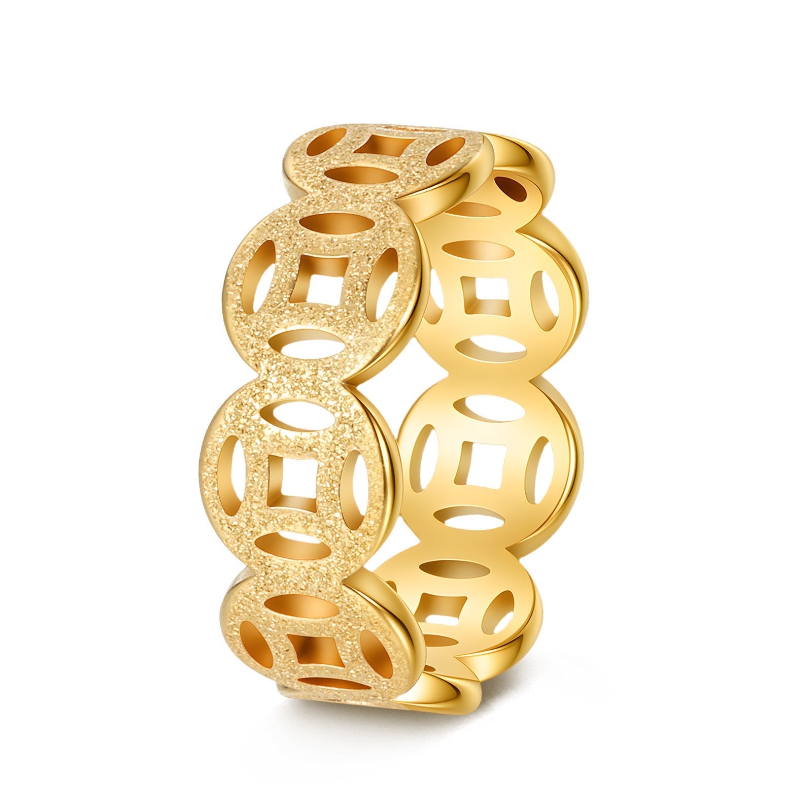 Bague Ella Classique Motif | Or