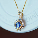 Jesmira Duskraine Gold Necklace