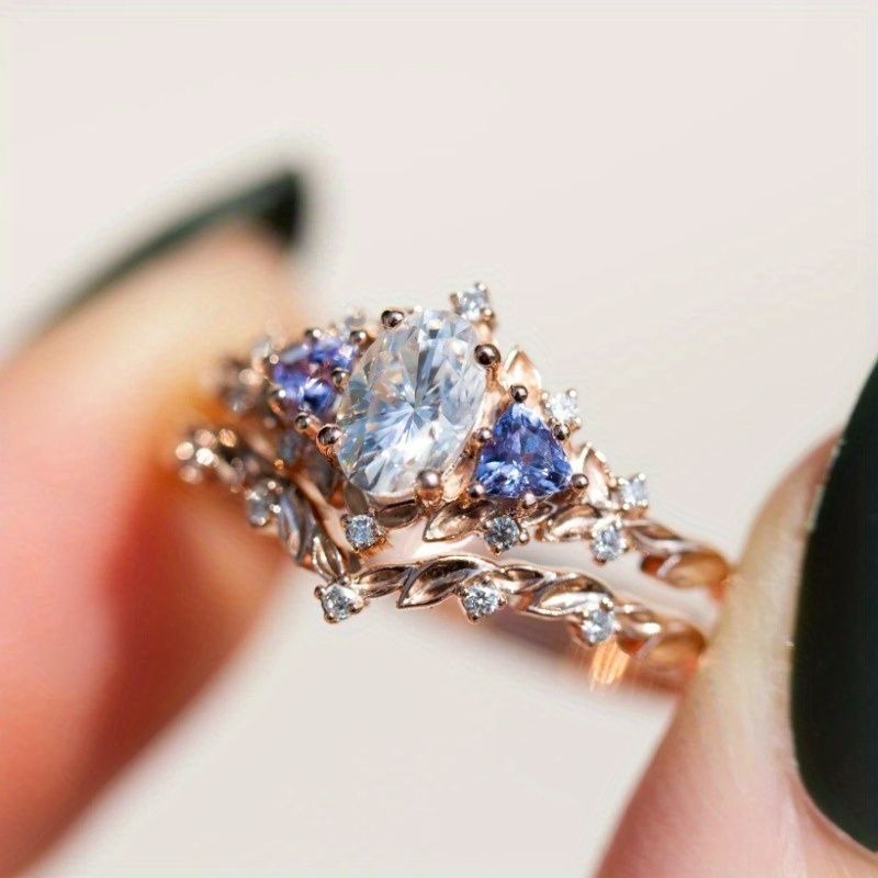 BAGUE VINTAGE BRILLANT OR