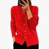 MARIJ | PULL FEMME COL V VINTAGE