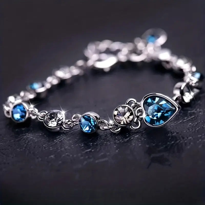BRACELET OCÉAN CŒUR ÉCLAT
