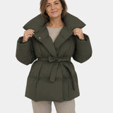 ALIXÈNE | VESTE MATELASSÉE CEINTURÉE