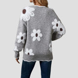 ZINOVIA | PULL FLEURI RAFFINÉ