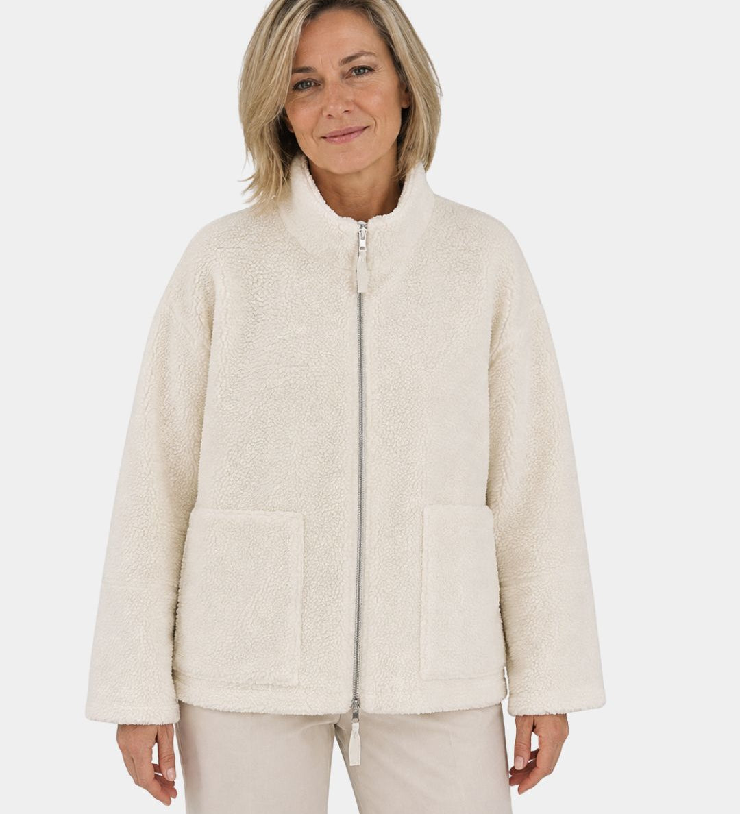 ALÉANNE | VESTE LAINE SYNTHÉTIQUE CHAUDE