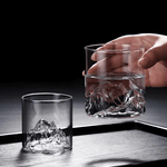 Mount Fuji Japanese Crystal Whisky Glass