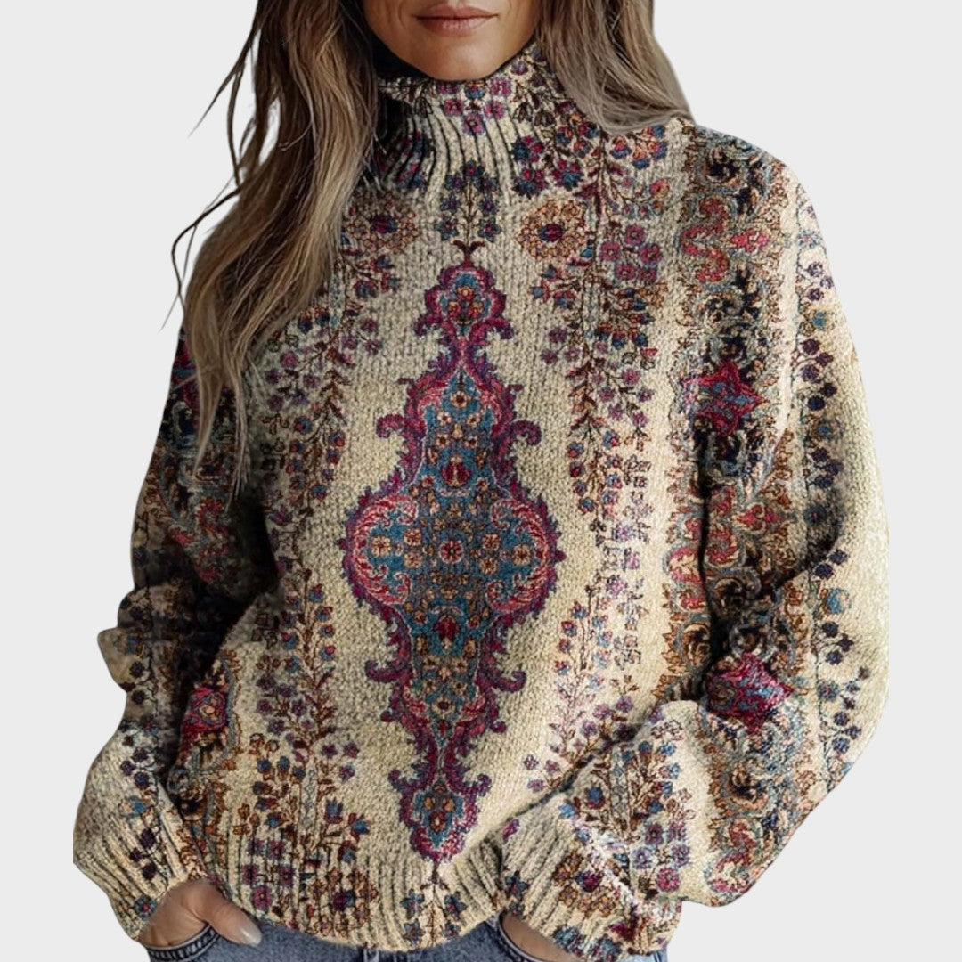 CÁTIA | PULL TRICOTÉ ARTISTIQUE
