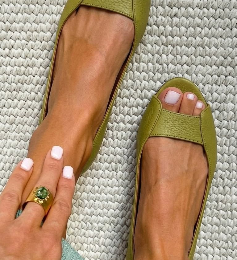 Margaux | Sandales Dorées Comfort Chic
