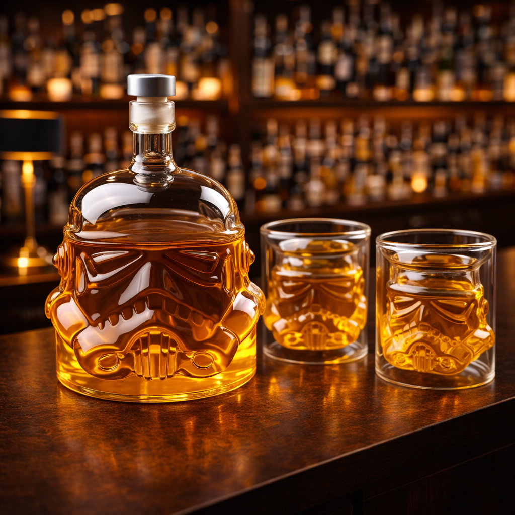 Whisky Decanter - Set with Decanter and Glasses