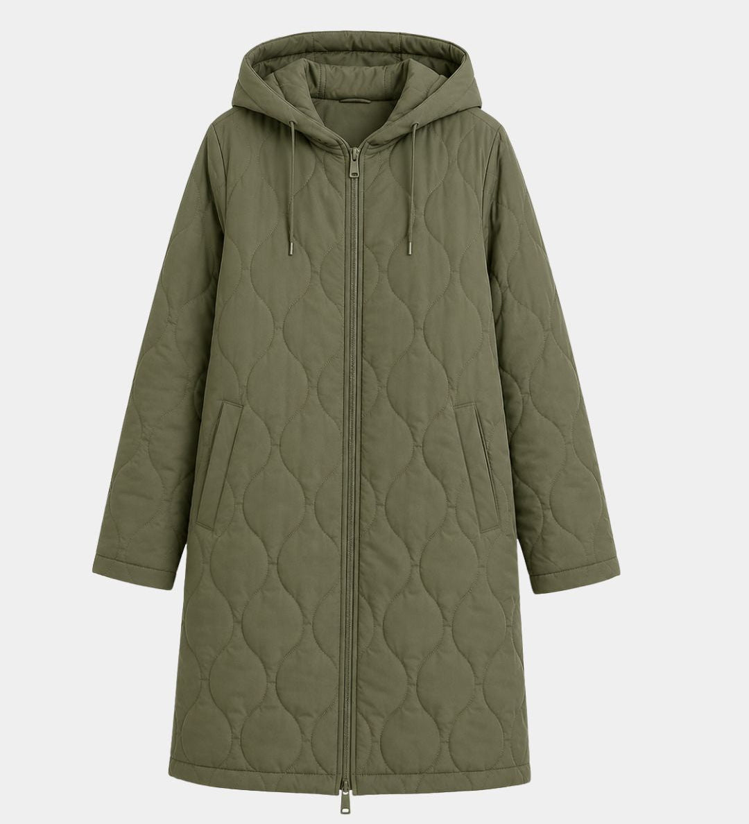 LORINE | VESTE MANCHES LONGUES À CAPUCHE