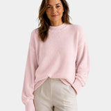 MAE | PULL COL ROND MANCHES BOUFFANTES