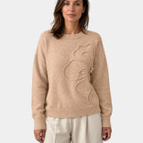 ALMA | PULL TRICOTÉ FLEURI