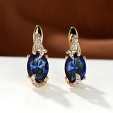 ROYAL MIDNIGHT BOUCLES PENDANTES - OR