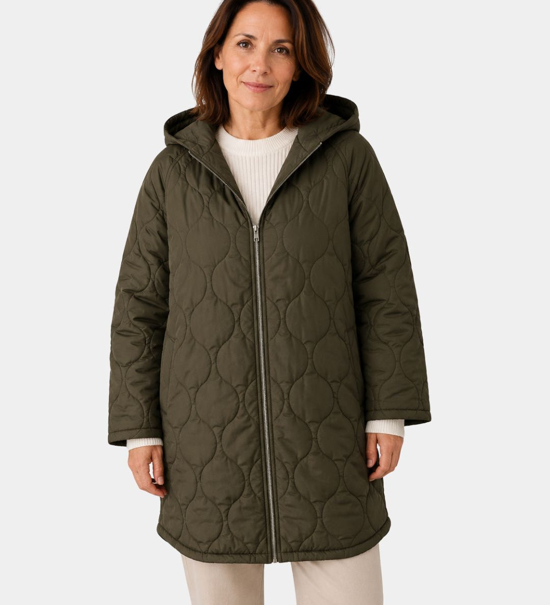MARÉLYS | VESTE MATELASSÉE OVERSIZE
