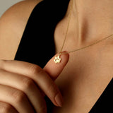 COLLIER PRÉNOM AVEC PATTE PERSONNALISÉ