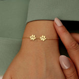 BRACELET PRÉNOM AVEC PATTE PERSONNALISÉ