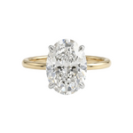 OVAL DIAMOND SOLITAIRE RING