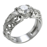 SILVER VINTAGE ELEGANCE RING