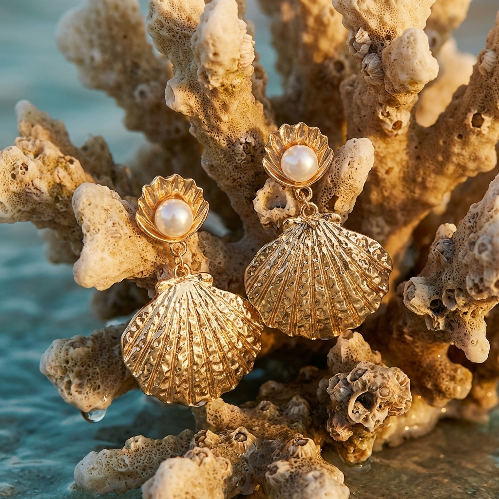 SHELL EARRINGS