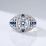 SILVER VAULT RING