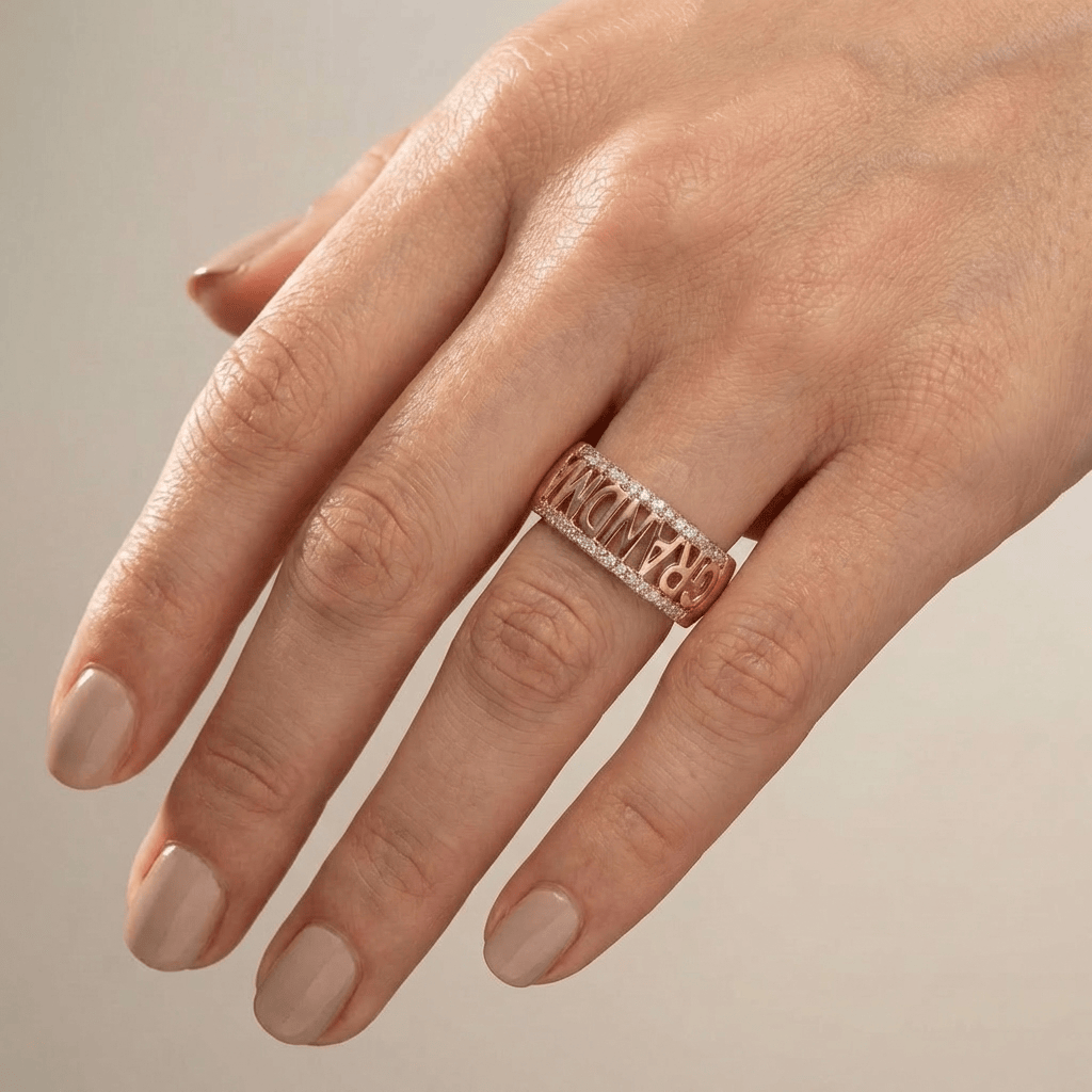 PROUD GRANDMA RING