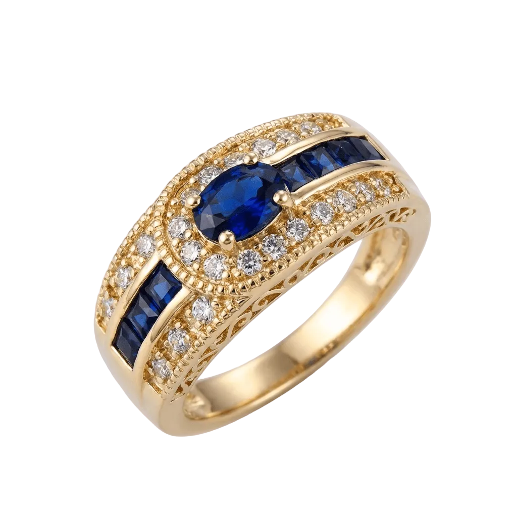 BLUE EMPIRE RING