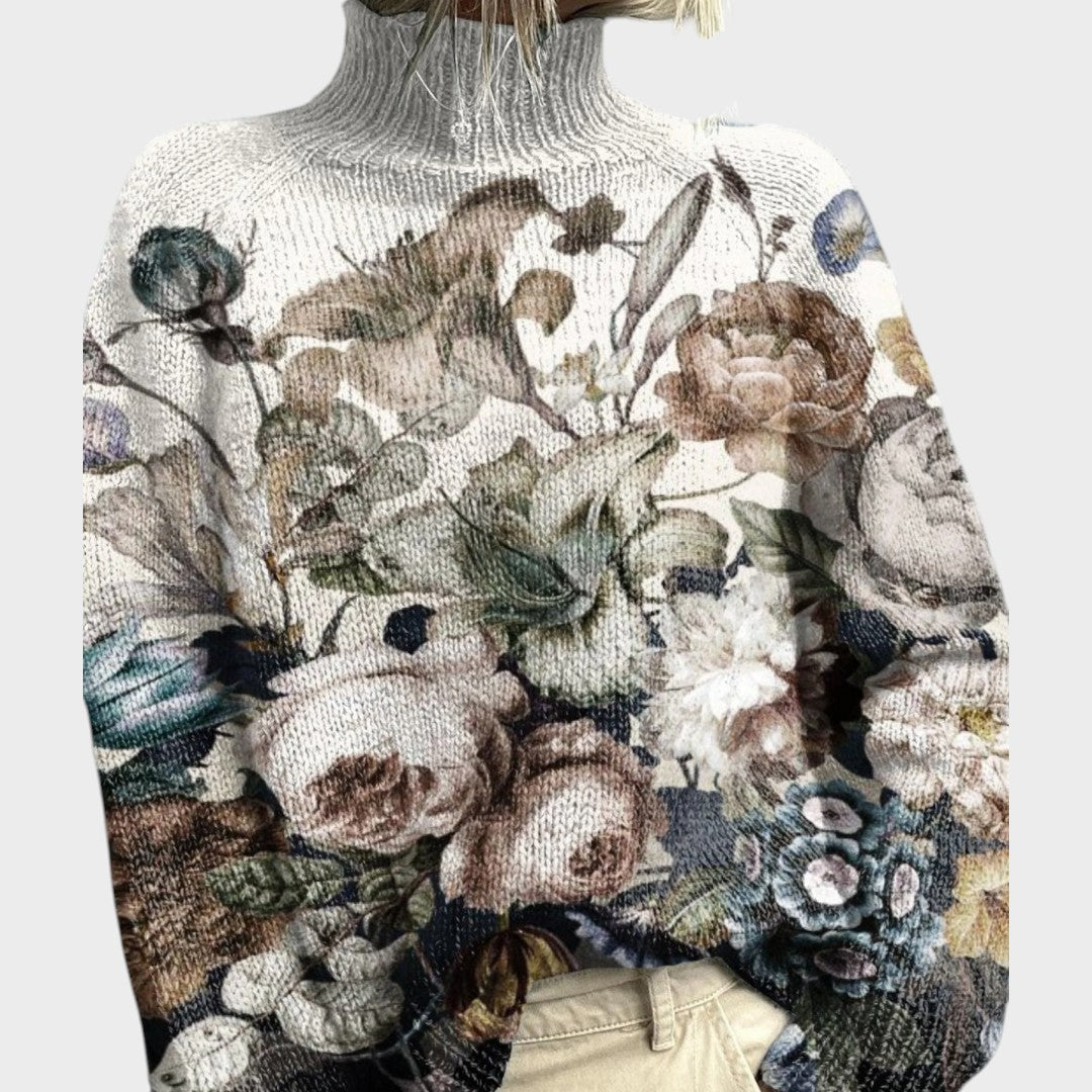 SUSANA | PULL TRICOTÉ ARTISTIQUE