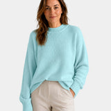 MAE | PULL COL ROND MANCHES BOUFFANTES