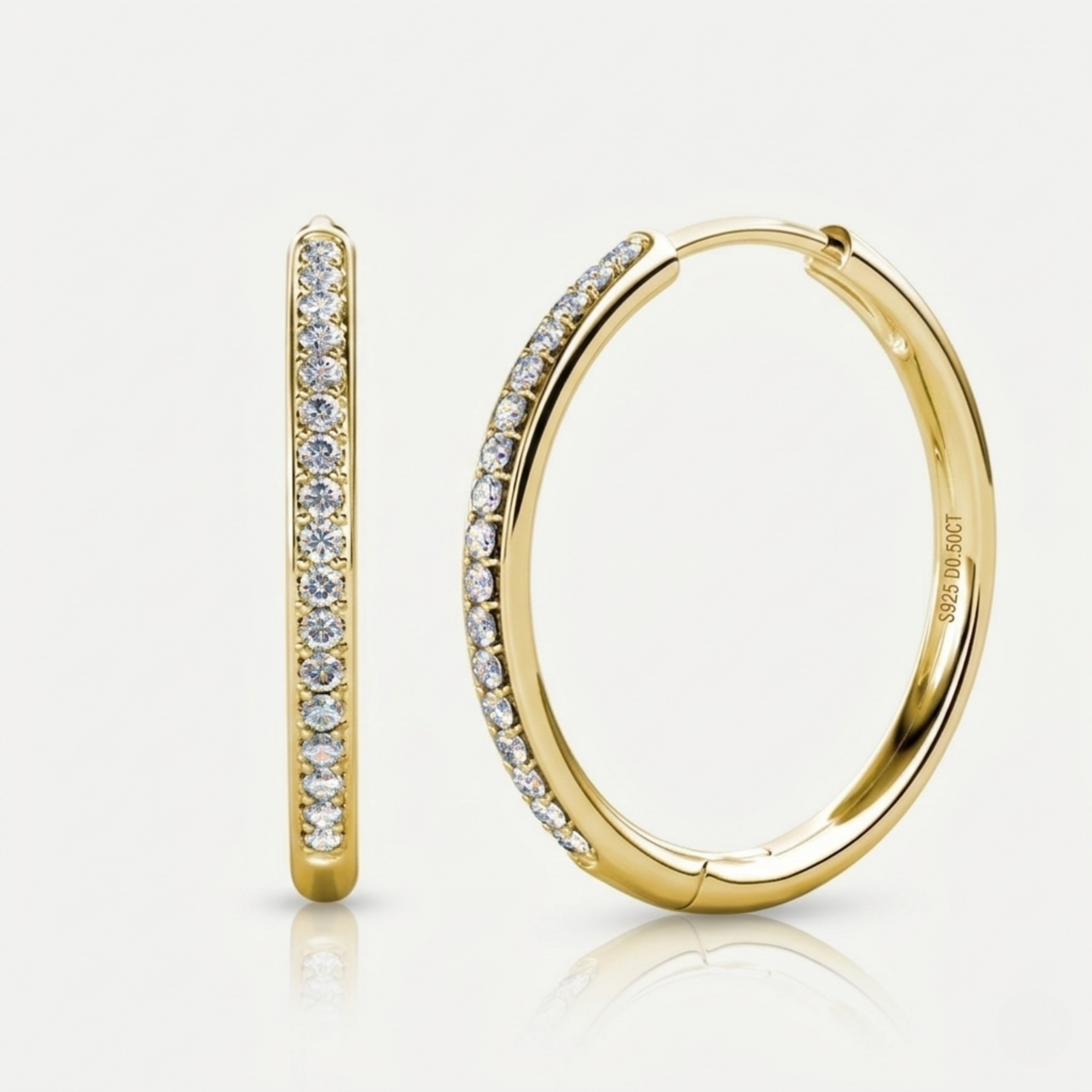 Lisa Earrings | Gold