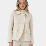 MÉLISYA | MANTEAU ÉLÉGANT À COL