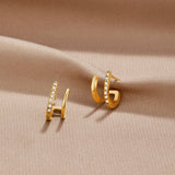 BOUCLES D'OREILLES CRISTAL