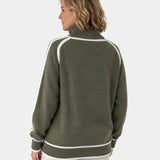 KAYLEE | PULL COL MONTANT ÉLÉGANT