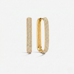 Gigi Sparkling Hoops | Gold