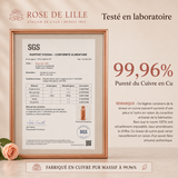 BIEN-ÊTRE ANIMAL — ÉCUELLE EN CUIVRE PUR ARTISANAL