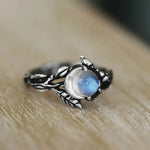 BAGUE CÉLESTE PIERRE DE LUNE