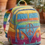 Hippie Van Quilted Backpack