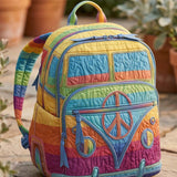 Hippie Van Quilted Backpack