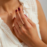 BAGUE INITIALE ANIMAL PERSONNALISÉE