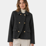 MÉLISYA | MANTEAU ÉLÉGANT À COL