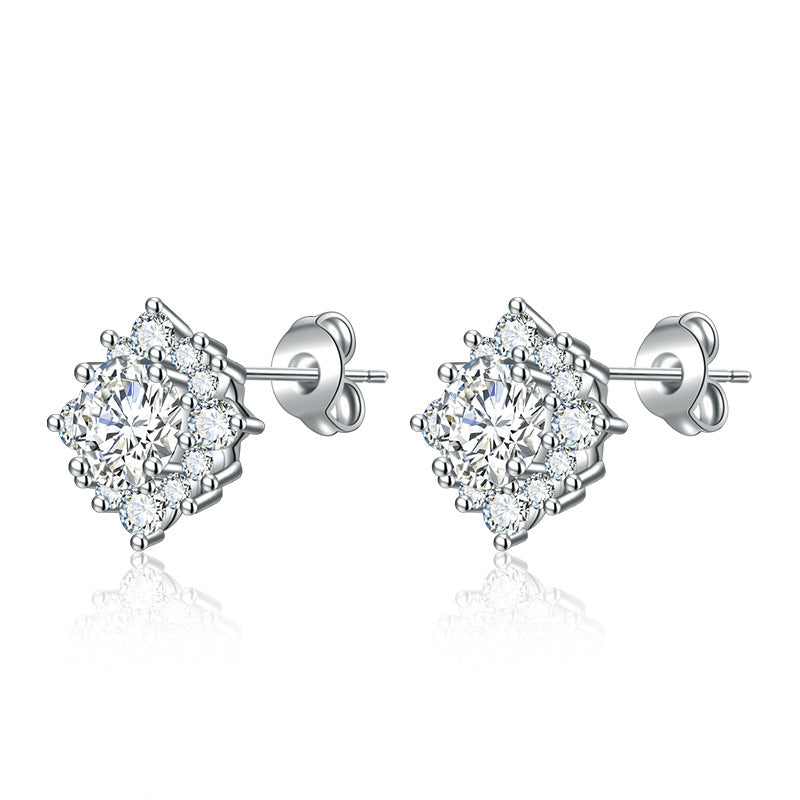 BOUCLES D'OREILLES ÉCLAT | OR BLANC
