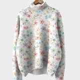 HELENA | PULL TRICOTÉ ARTISTIQUE