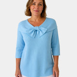 LÚA | PULL CHAUD FÉMININ À NŒUD