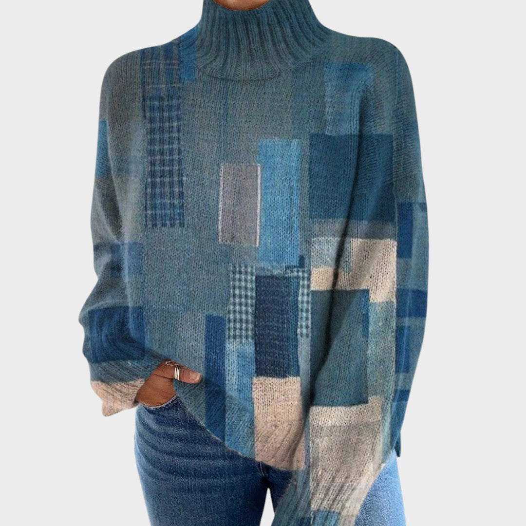 ALEXANDRA | PULL TRICOTÉ ARTISTIQUE