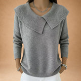 NIKOLETA | PULL CHAUD COL DOUX