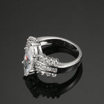 Odette Mercer Ring | White Gold