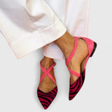 KHREYSA | BALLERINES ÉLÉGANTES À BRIDES
