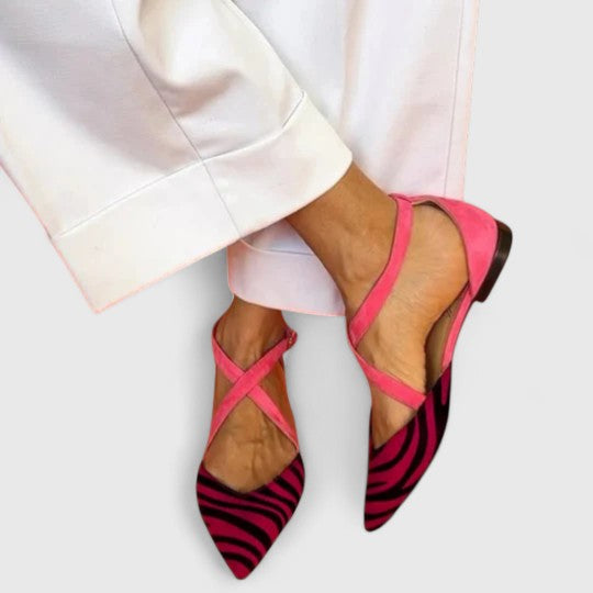KHREYSA | BALLERINES ÉLÉGANTES À BRIDES