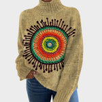 TERESA | PULL TRICOTÉ ARTISTIQUE