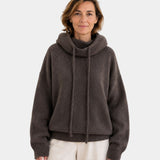MARIE | PULL COSY COL MONTANT À CAPUCHE